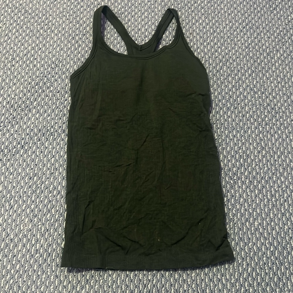 Lululemon athletica dark green Tank Top